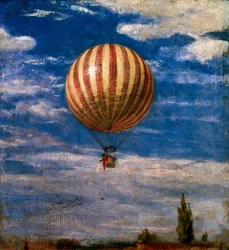 気球、1878年